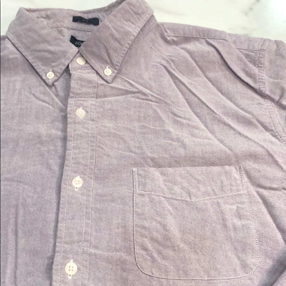 J. Crew Slim Oxford Button Down. Sz. XL - Picture 4 of 9